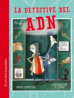 cover image of La detective del ADN